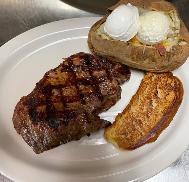 Ribeye Steak.