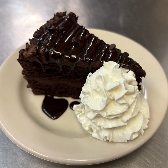 Chocolate Fudge Cake.