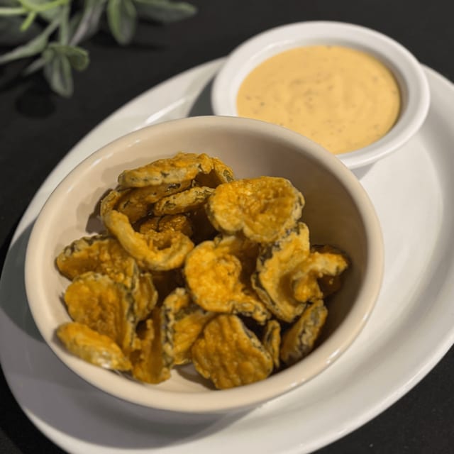 Fried Pickle Chips.