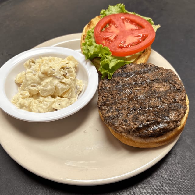 Black Angus Beef Chuckburger.