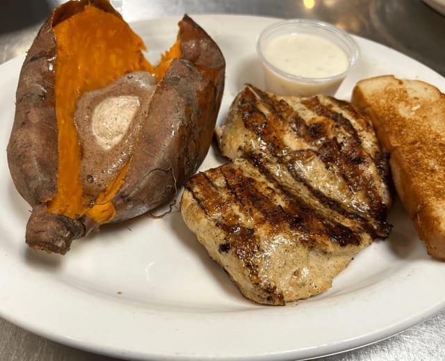 Our Famous Grilled Chicken.