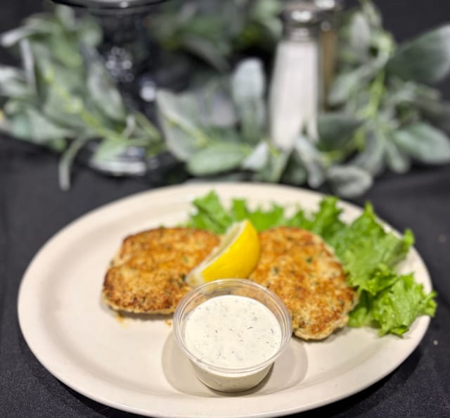 Crab Cakes.