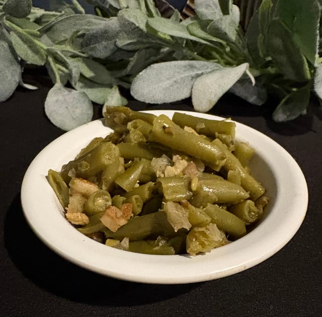 Green Beans.