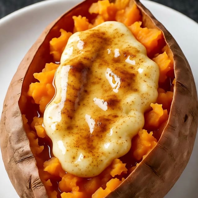 Baked Sweet Potato.